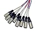 Seismic Audio - SAXT-8x10M - 8 Channel 10' XLR Male to 1/4