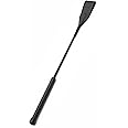 MALINERO Crop Riding Genuine Leather Riding Crop Black Riding Crop Horse Crop Riding Crops for Horses Equestrian Riding Crop English Riding Crop Horseback Riding Crop