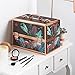 Beautify Large Jungle Professional Makeup Cosmetic Organizer Train Case 14