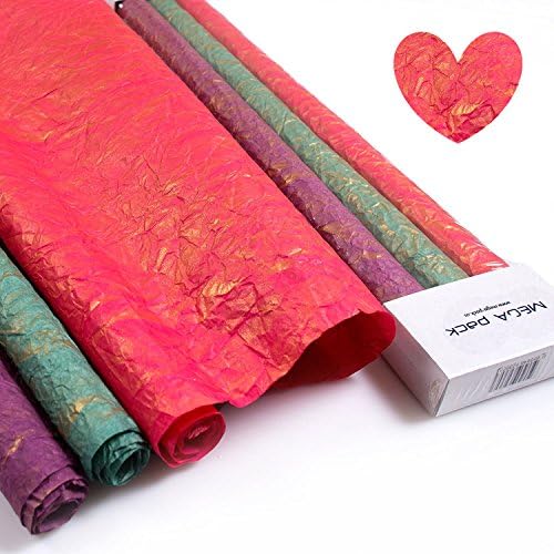 Wrapping Paper – Gift Wrap – Gold Paper for All Occasions – Gift Wrapping Paper Set - 3 Wrapping Paper Rolls – Eco Friendly Paper