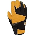 Carhartt Men's Wind Fighter Insulated Synthetic Leather Secure Cuff Glove