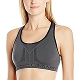 Calvin Klein Performance Women's Reversible Keyhole Back Seamless Bra
