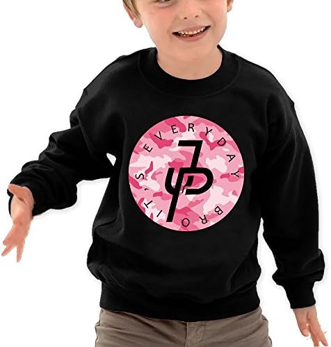 Jack Paul It's Everyday Bro Kid's Long Sleeve Crewneck Sweater For Boys Girls