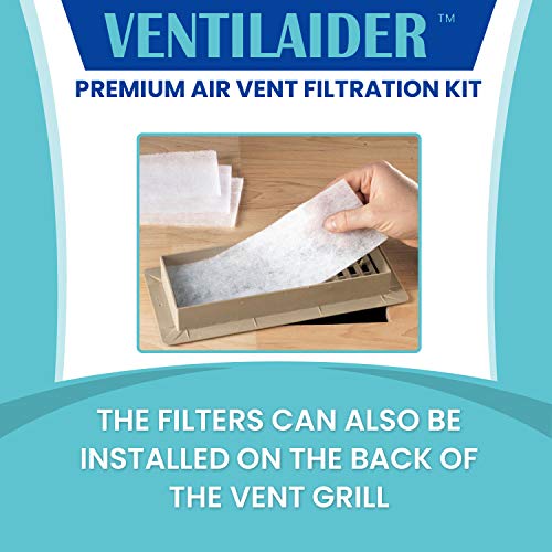 Ventilaider Complete Air Vent Filter Set 20" x 84" Electrostatic Media