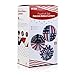 OULII Fourth of July Party Lantern Decoration Hanging US Flag Patriotic Design 10