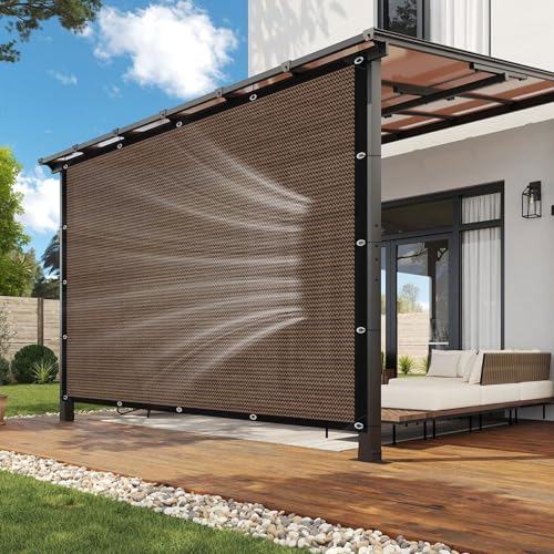 kogxscej Shade Net with Grommets, 80% Shading Rate UV Resistant, Breathable, Lightweight and Durable, Shading Netting for Greenhouse Garden Barn Outdoor