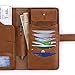 Saddleback Leather Co. Large Full Grain Leather Big Bifold ID Credit Card Wallet Organizer Includes 100 Year Warranty