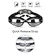 Swim Goggles, Hurdilen Swimming Goggles Anti-Fog UV Protection Coated Lens No Leaking with Nose Clip, Earplug, Case for Kids Men Women Adult Youth Kids