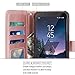Galaxy S8 Active Case, LK [Wrist Strap] Luxury PU Leather Wallet Flip Protective Case Cover with Card Slots and Stand for Samsung Galaxy S8 Active (Rose Gold)