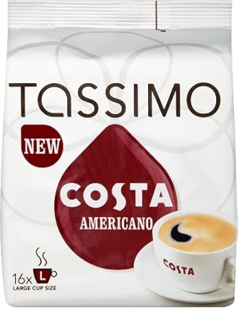 Tassimo Costa Americano, 6er Pack, 6 x 16 T-Discs.