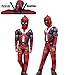 GradPlaza Children Deadpool Cosplay Halloween Costume Kids Superman Roleplay Set