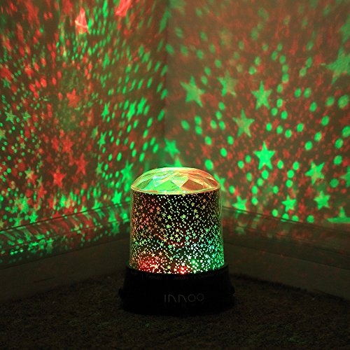 InnooLight Star Led Light Projector Baby Night Light Relaxing Mood