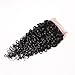 Perstar Water Wave Human Hair Bundles Brazilian Water Wave Hair 4 Bundles with 4x4 Lace Closure Curly Wave Bundles with Closure 8A Grade Unprocessed Virgin Human Hair Extensions 18