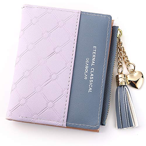 small purple wallet