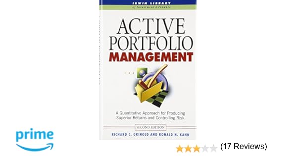 Active Portfolio Management Grinold Kahn Pdf Creator