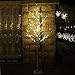 EAMBRITE 6FT 88LT Warm White LED Winter Artificial Birch Wedding Christmas Home Decorative Tree Light for Indoor and Outdoor Use