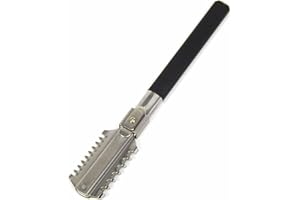 Hair Cutting Razor Hairdressing Trimming Thinning Double Side with Ten Blades