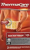 ThermaCare Lower Back & Hip Heat Wraps, Large-XL, Pack of 12 (Packaging May Vary)