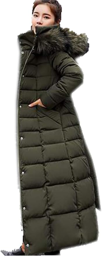 Amazon 防寒性抜群 ダウンコート ロング レディース ダウンジャケット 中綿ダウンコート フード付き 着痩せ 軽量 ベンチコート 棉服コート 防寒ジャケット 厚手 かわいい スリム ダウンジャケット大きいサイズ コート ジャケット 通販