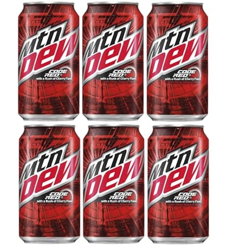 Mountain Dew Code Red 12oz Cans Pack Of 6 In Dubai Uae Whizz