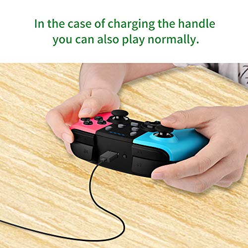 Wireless Pro Controller for Nintendo Switch, STOGA Remote Gamepad Compatible with Nintendo Switch Pro Game Controller for Windows PC - Thumbnail 5