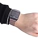 For Fitbit Ionic Bands, hooroor Magnetic Closure Clasp Mesh Loop Milanese Stainless Steel Metal Sport Band Accessories for Fitbit Ionic Smartwatch (Rose Pink Band with Pink Diamond, Small)