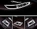 4PCS Stainless Steel Interior Door Handle Window Switches Cover Trim For BMW 5 Series F10 2011-2015 Left Hand Drive