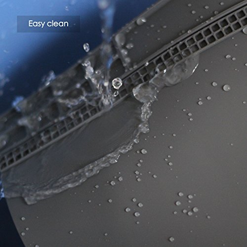 Soldering Mat Silicone Heat Resistant 932°F Electronics Repair for Heat Gun Repair mat for iPhone Circuit Board 13.8 x 9.8 Inches (Grey)