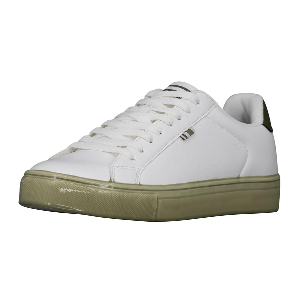 Photo 1 of Ben Sherman Men's Crowley Sneaker, White/Elm/Army, 13