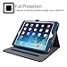 Fintie Case for iPad Mini/Mini 2 / Mini 3 [Corner Protection] - [Multi-Angle Viewing] Folio Smart Stand Protective Cover with Pocket, Auto Sleep/Wake for Apple iPad Mini 1 / Mini 2 / Mini 3, Navy