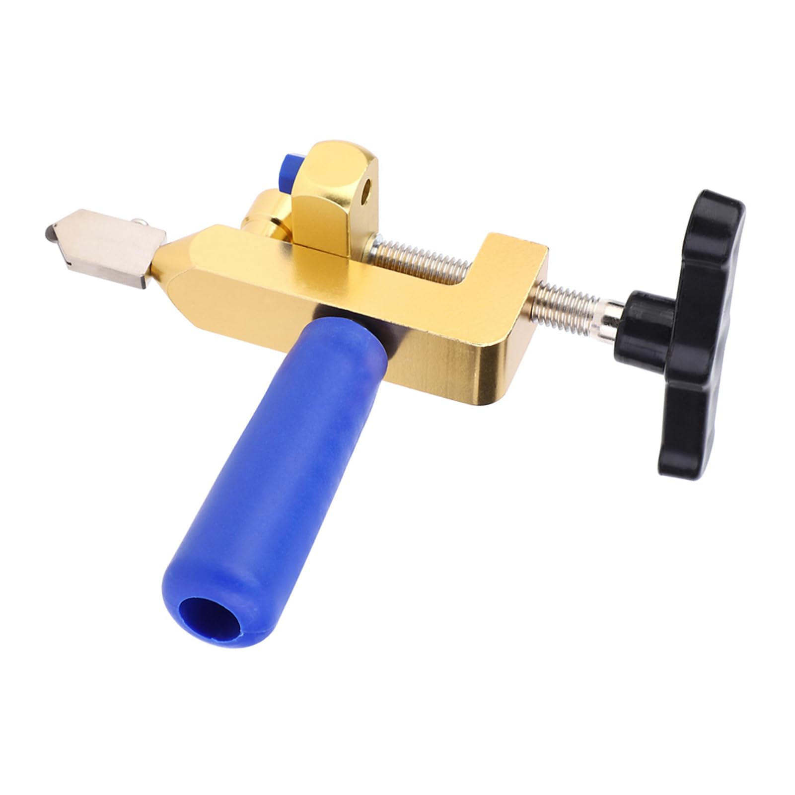 Glass Cutter, One Piece Portable Multifunction Ceramic Cutting Tool, 3-15mm Thickness Cutting Range, for Ceramic Tile Mirror