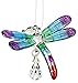 Woodstock Chimes Woodstock Rainbow Makers Collection, Fantasy Glass, Dragonfly, 1.5'' Summer Rainbow Fantasy Glass Crystal Suncatchers for Outdoor, Patio, Home or Garden Décor (CDRAI)