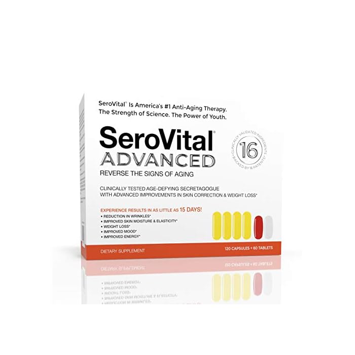 Serovital Advanced for Women - Renewal Supplements for Women - Supplement for Skin - Immunity Support - Dietary…