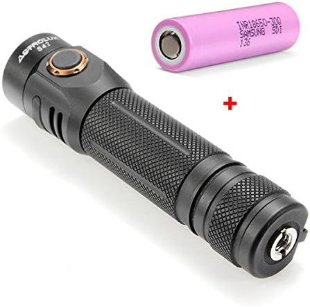 Bazaar Astrolux S42 18650 Version 4xNichia 219C/XP-G3 2023LM USB EDC LED Flashlight + INR18650 30Q Battey