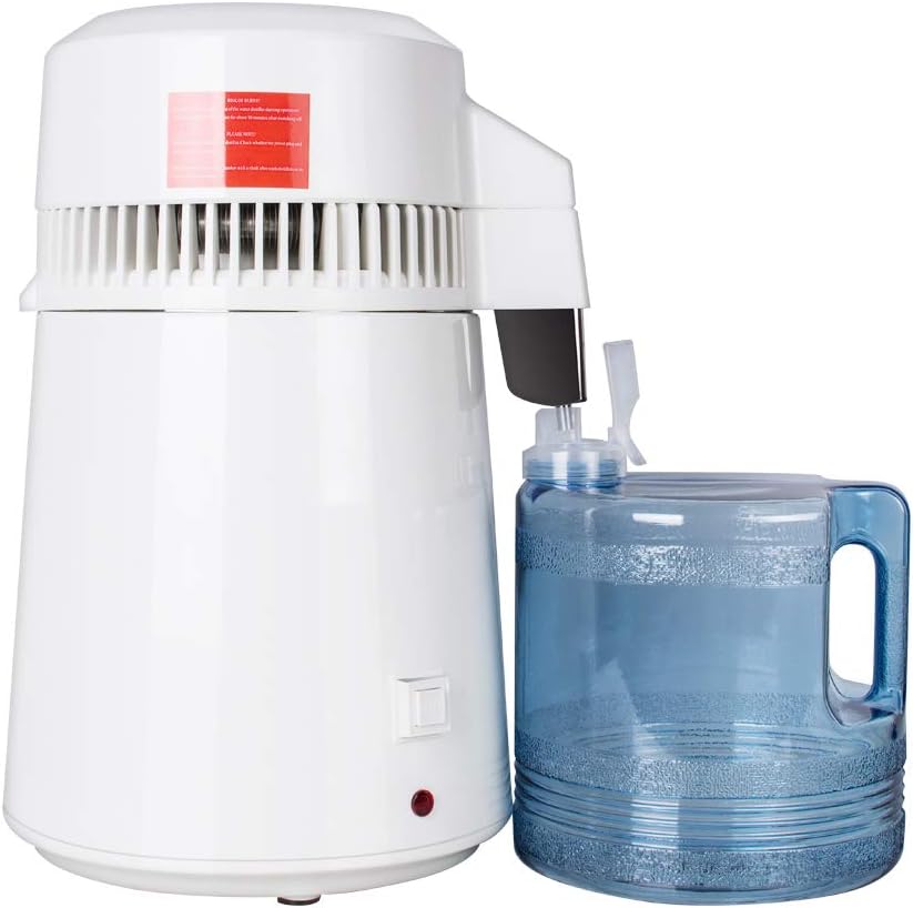 Shipping from USA Lolicute Water Distillation Machine，4L Stainless