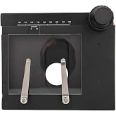 Microscope XY Stage, 60x55mm Travel | Aluminum Alloy, 96mm Mount, Ball Guided Motion, 1mm Accuracy, Stereo Compatible, Lab Measurement
