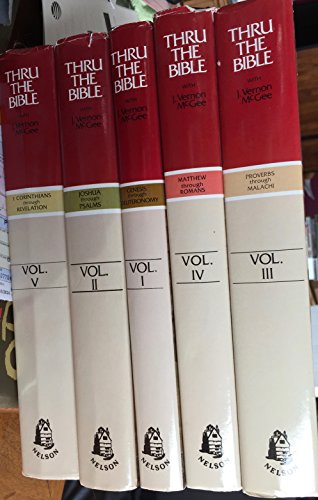 Thru the Bible 1-5 (5 Volume Set)