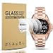 Diruite 4-Pack for Michael Kors Access Bradshaw Tempered Glass Screen Protector for MKT5001/5004/5013 Smart Watch [Anti-Scratch] [Perfectly Fit] [Optimized Version] primary
