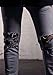Men’s Skinny Ripped Washed Jeans Destroyed Knee Holes Denim Broken Light Blue Pants (32)