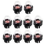Pro Chaser (Pack Of 10 Snap In Primer Bulb Pump 188-512 For Craftsman Homelite Hasqvarna Poulan Stihl Weed Eater McCulloch Roybi Echo Chainsaw Blower & Trimmer Fits Ryobi MTD YM1500 Y780 Y765 Y725