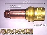 WeldingCity 2 TIG Welding Torch Gas Lens Collet Body 45V27 1/8