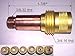 WeldingCity 2 TIG Welding Torch Gas Lens Collet Body 45V25 1/16" for Torch 17, 18 and 26