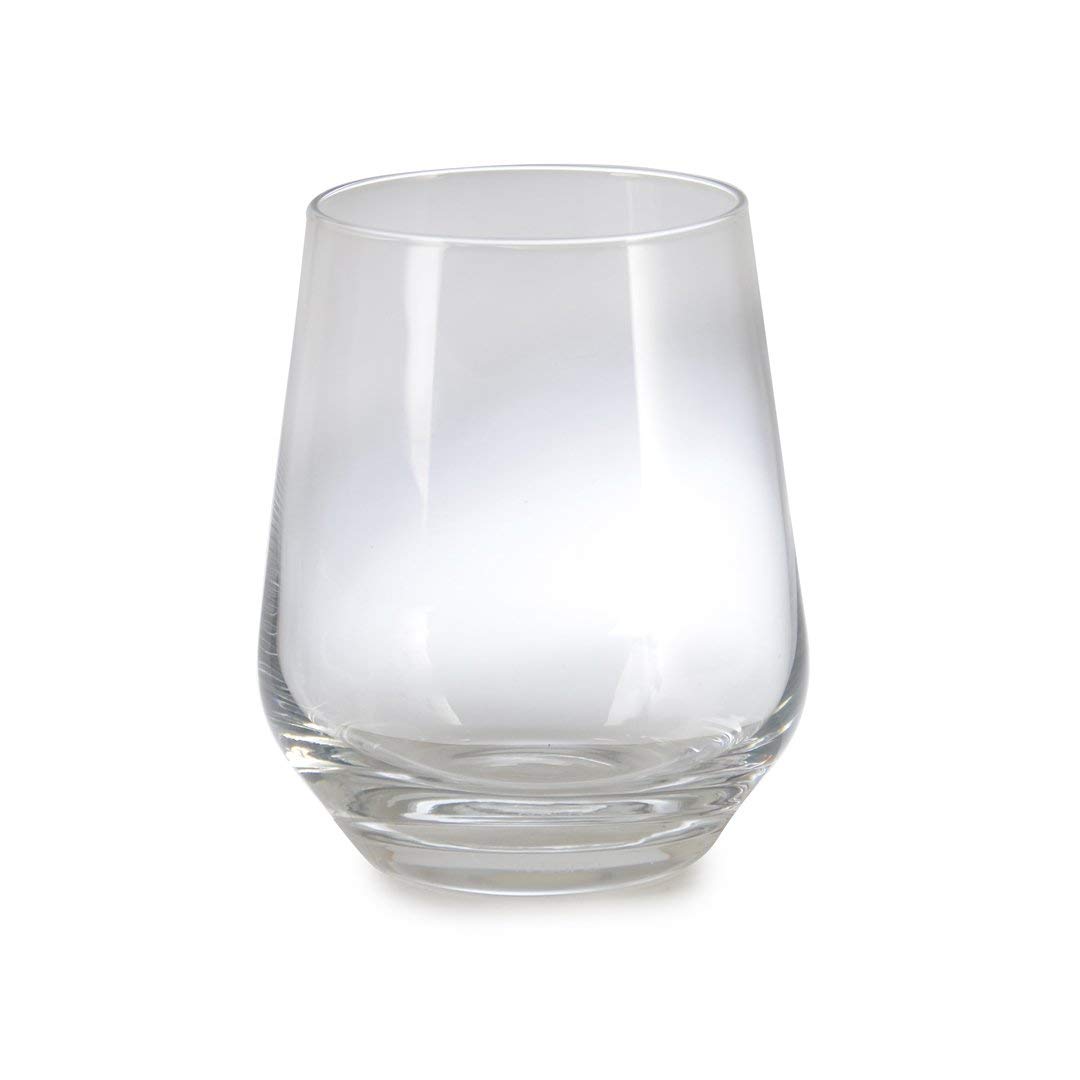 Krosno Glas für Wasser, Getränke und andere kalte Getränke | Set von 6 | 400 ML | Splendour Collection | Perfekt für Home, Restaurants und Partys Geschirrspüler und Mikrowelle Safe