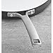 Calphalon Calphalon Classic Ceramic Nonstick 12-Inch Round Griddle, Small, Grey/White