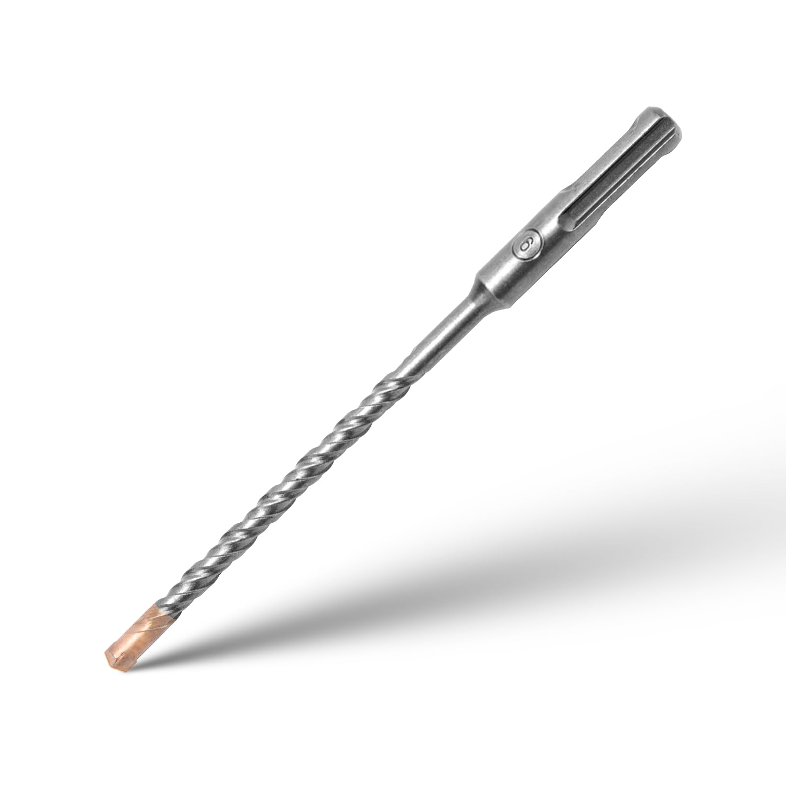 SDS Plus Hammer Drill Bits 6mm x 160mm Cross Drill Bits 4 Cutter Carbide Head Hammer Bit Tungsten Carbide Tip Rotary Impact Masonry Bit for Masonry, Stone, Concrete, Brick, Tiles