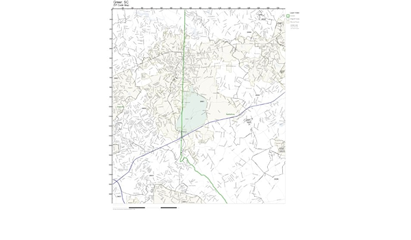 Greer Zip Code Map Zip Code Wall Map Of Greer, Sc Zip Code Map Not Laminated: Amazon.com:  Office Products