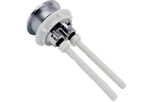 Dogxiong 48mm/1.86 inch Dual Push Flush Toilet Button Replacement with Thread Diameter