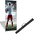 JUST 4 SIGNS Premium Banner Stand -- ADJUSTABLE from 24"x63" 24"x72" to 31.5"x72" (24"-31.5" by 63"-72")(WxH) with Carrying Fabric Bag (STAND ONLY) (1 UNIT)