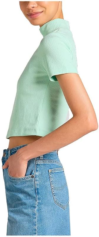 Camiseta de Manga Corta para Mujer, Seaglass, S