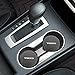 CARFORU Car Interior Accessories for Volvo Cup Holder Insert Coaster Auto Interior Decoration Pad- Silicone Anti Slip Cup Mat for Volvo XC90 XC60 XC40 S90 S60 V90 V60 (2 PCS, 2.75